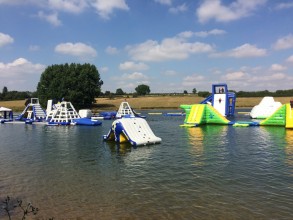 UK's biggest inflatable water park